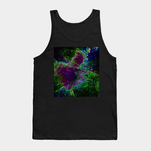 Black Panther Art - Glowing Edges 327 Tank Top by The Black Panther